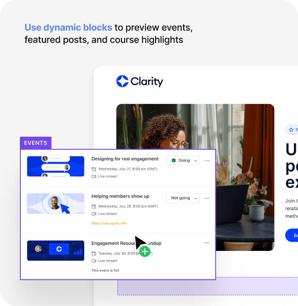Website builder feature 2