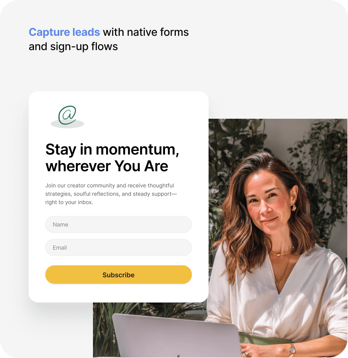 Website builder feature 3